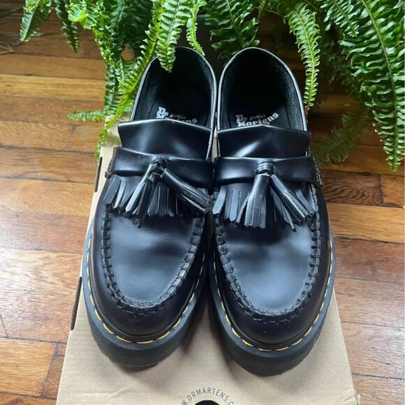 Doc Martens Adrian Quad Platform Loafers - Picture 1 of 5